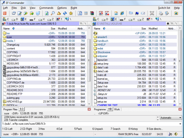 EF Commander Downloader