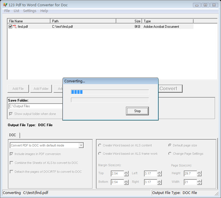 123 Pdf to Word Converter for Doc