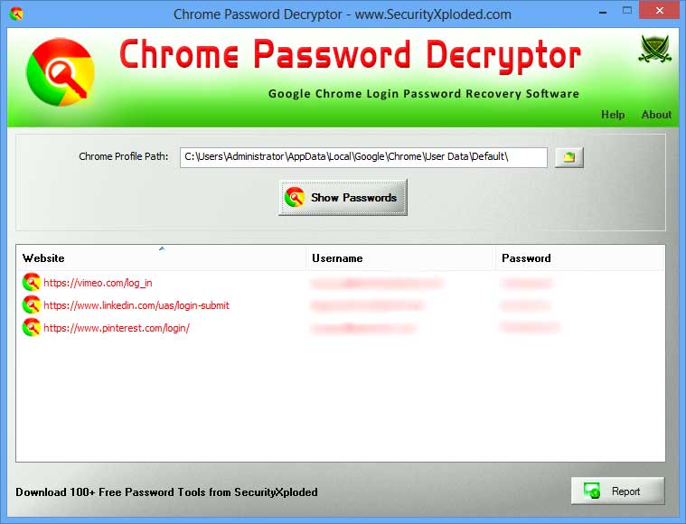 Chrome Password Decryptor Downloader