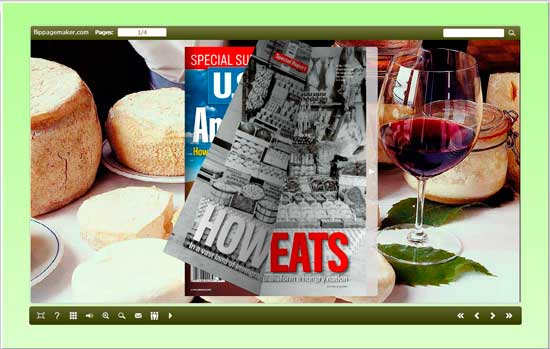 FlipBook Creator Themes Pack - Cheese