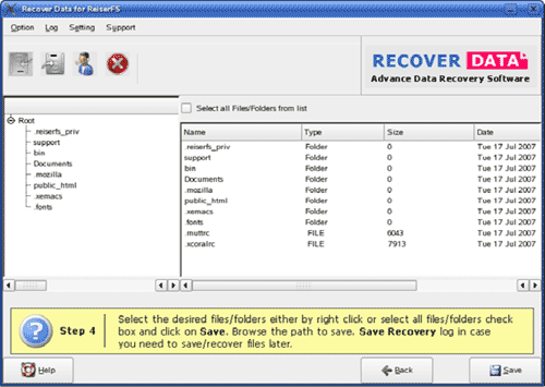 ReiserFS Data Recovery Software