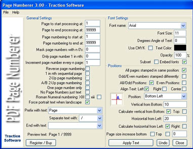 PDF Page Numberer Downloader
