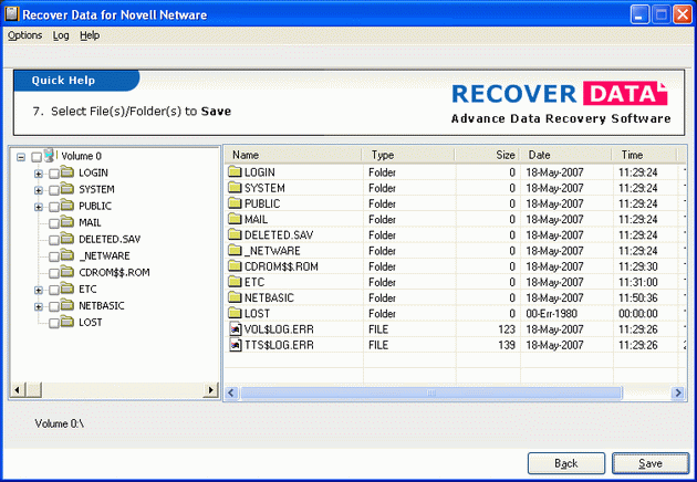 Novell Data Recovery Downloader