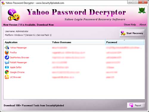 Yahoo Password Decryptor Downloader