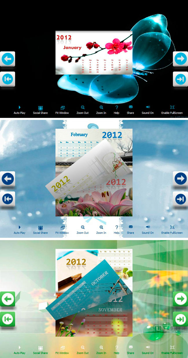 Flipbook_Themes_Package_Calendar_Esthetic