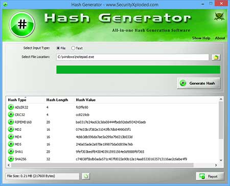 Hash Generator Downloader