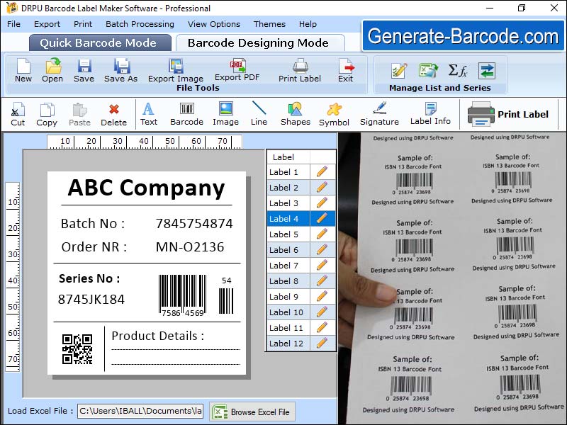 Lector Código De Barras