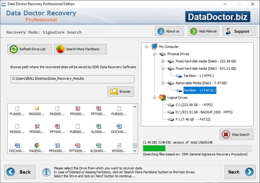 Software, salvamento, toda, eliminado de texto, documentos, imágenes, audio, vídeo, música, archivos, fotos, disco duro extraíble, almacenamiento, medios de comunicación, tarjeta, mp3, reproductor, utilidad, recuperar, datos importantes