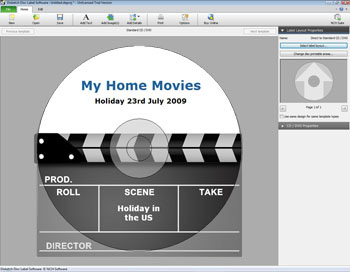 Disketch Free CD Label Software