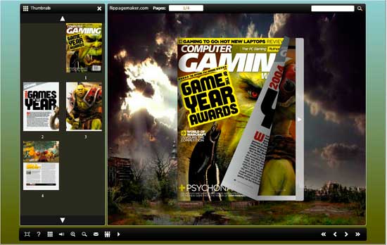 FlipBook Creator Themes Pack -Monstrous