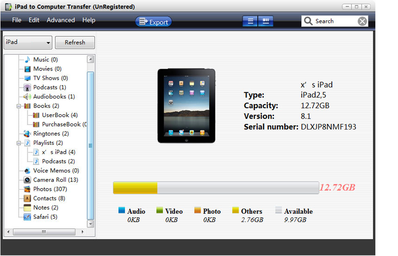 iStonsoft iPad to Computer Transfer