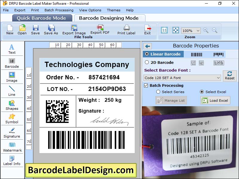 Barcode, label, designing, software, create, design, linear, 2D, bar code, sticker, asset, tag, price, ribbon, color, shape, size, product, mark, generator, utility, print, customize, security, image, tool, support, printer, scanner, Windows, OS