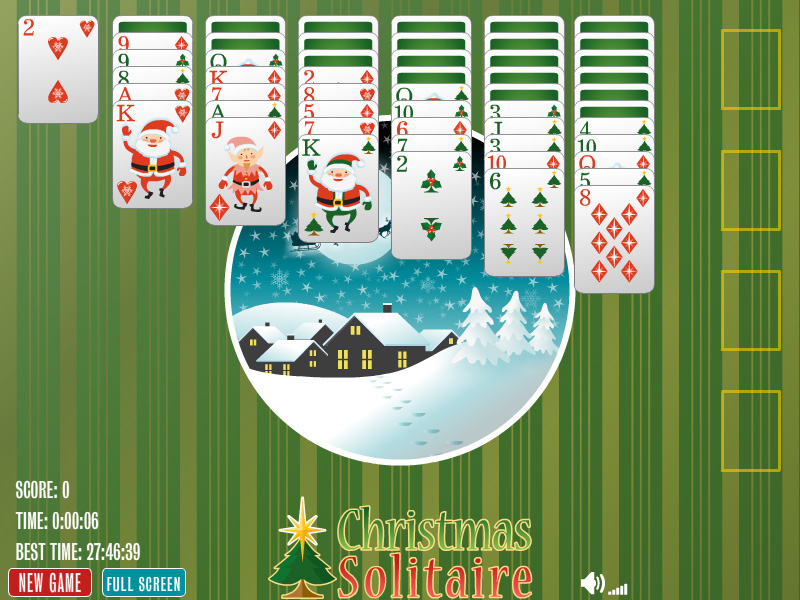 Christmas Yukon Solitaire