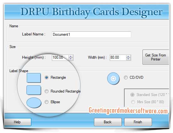 Software, program, birthday, invitation, cards, greetings, design, create, craft, print, photo, images, picture, message, tool, utility, friend, family, wishes, gift, celebrate, shape, format, colorful, rectangle, ellipse, rounded, personal, custom