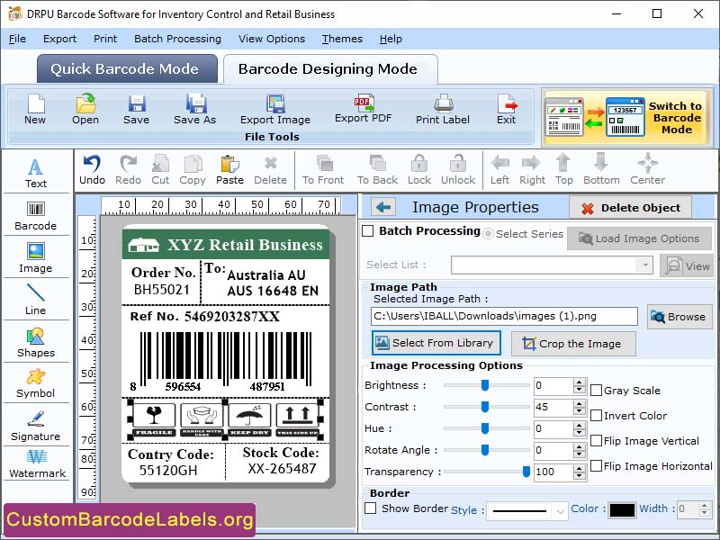 Retail barcodes program, barcode designing utility, create 2D barcode coupons, develop barcode tags, design business barcode images, barcode maker tool, barcode maker application, barcode generator utility, craft barcode images