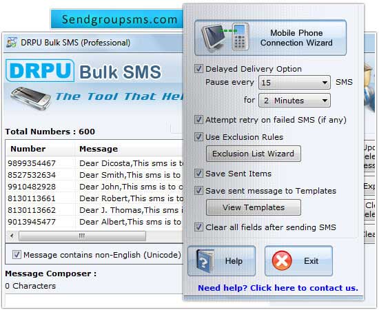 Enviar SMS PC