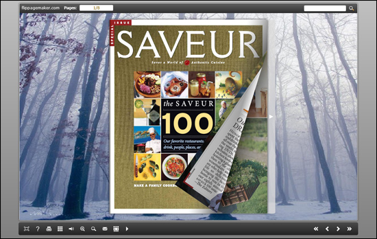 FlipBook Creator Themes Pack Calendar- Vapor