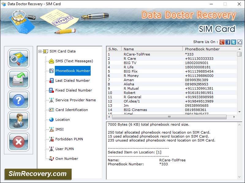 Recover, restore, deleted, missing, phone, contacts, numbers, SMS, text messages, data, sim, card, network, service, tool, utility, software, program, application, reader, IMSI, cell, corrupted, inaccessible, lost, erased, dialed, sent, undelete