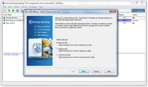 Handy Backup Home Standard 64-bit