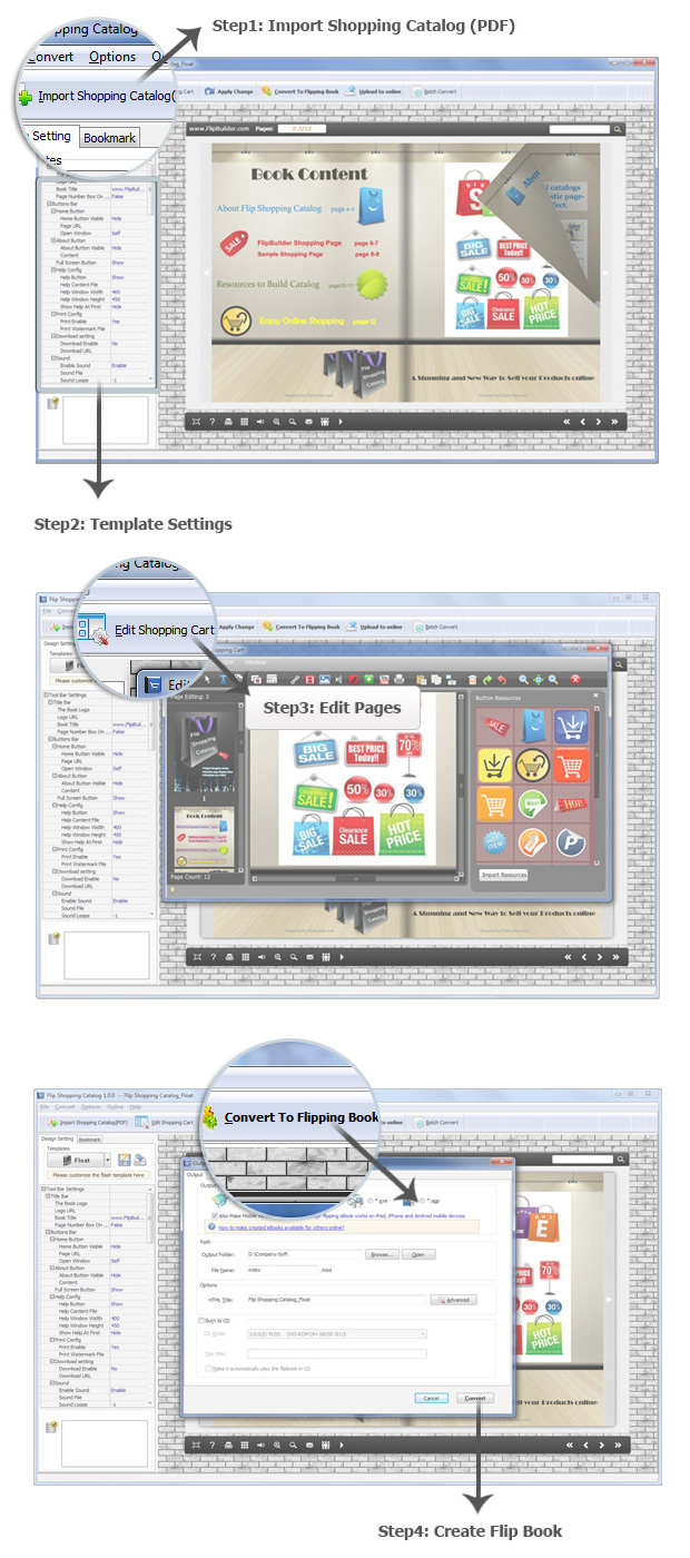 Flip Shopping Catalog