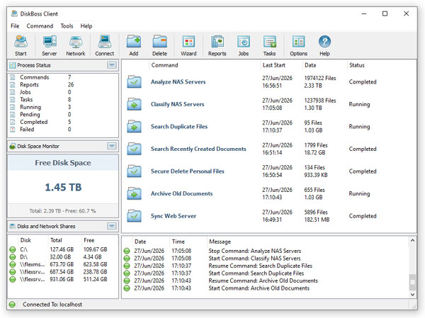 DiskBoss Server