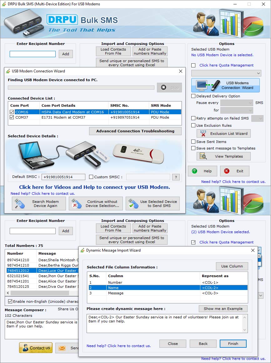 USB, GSM, SMS, modem, bulk, message, text, pc, software, laptop, device, business, sales, value, contact, customer, drives, hard, disk, space, computer, broadcast, tool, mobile, phone, networks, clients, internet, templates, fastest, time      