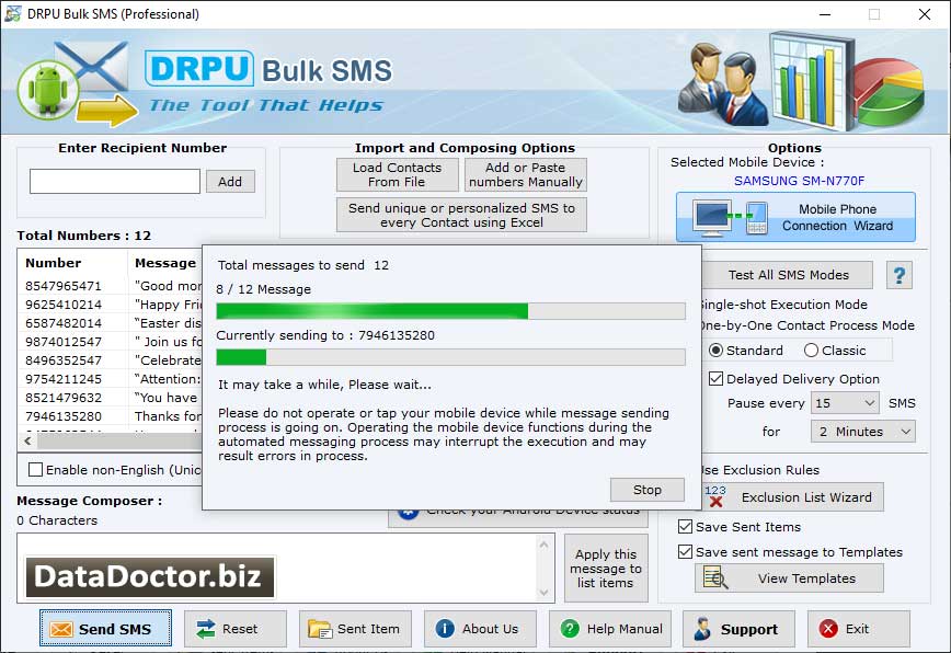 Professional, group, text, messaging, software, generate, transmits, massive, job, alerts, share, market, news, business, notification, promotional, campaign, application, broadcast, SMS, national, international, mobile, PC, GSM, windows, cell, phone