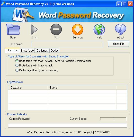CrackPDF Excel Password Recovery