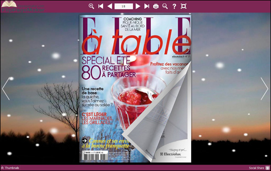 FlipBook Creator Themes Pack Classical Northsnow