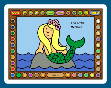 Coloring Book 8: Fairy Tales Game