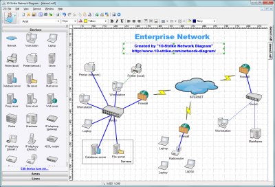 10-Strike Network Diagram Tool