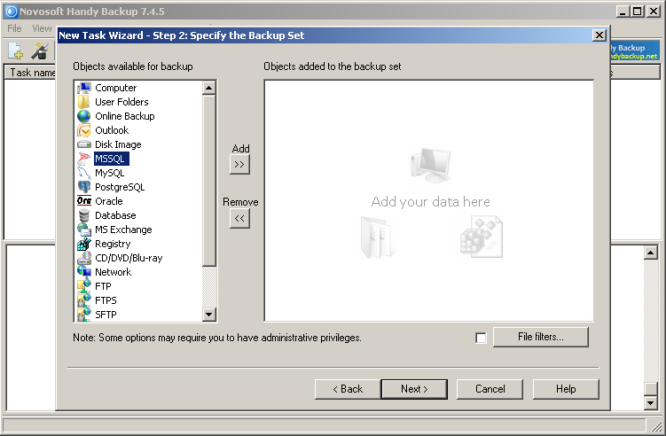 Handy Backup Small Server 64-bit