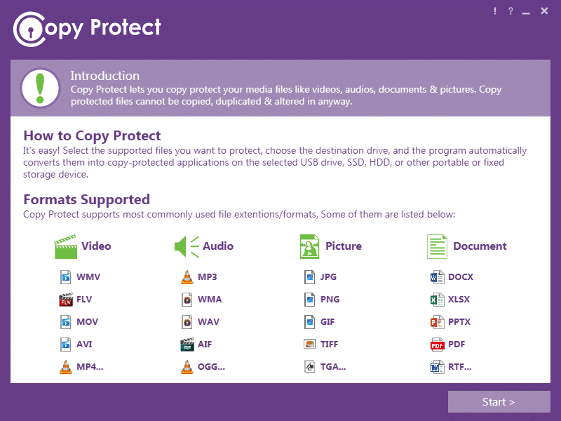 Copy Protect Tool