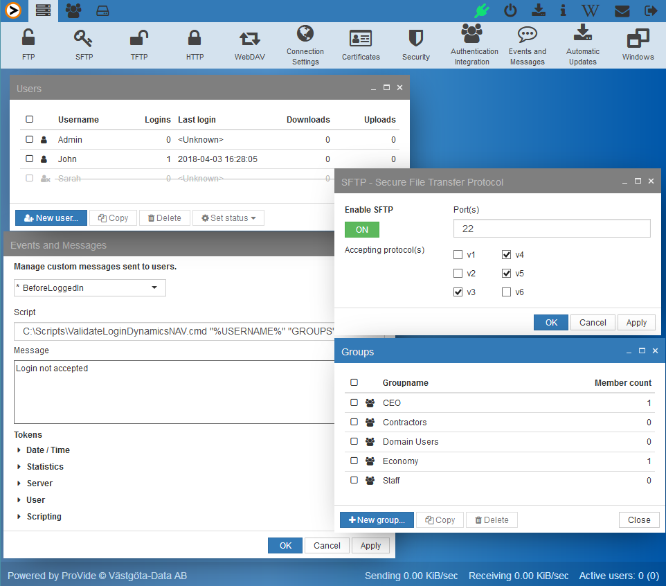 zFTPServer Suite