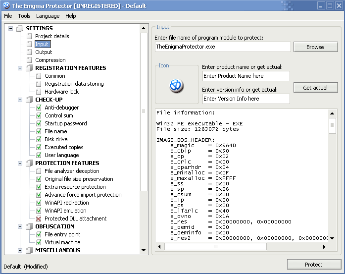 The Enigma Protector x64 Tool