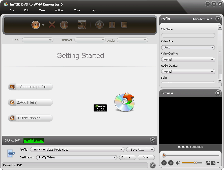 Free ImTOO DVD to WMV Converter Tool