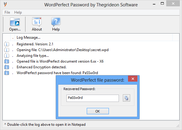 wordperfect password recovery, wpd password, wd password, corel office password, wordperfect password, password recovery, thegri