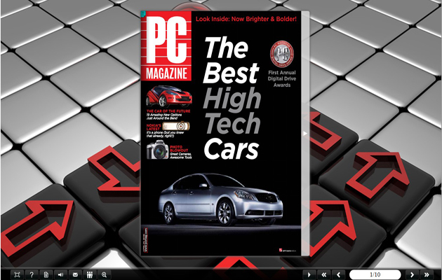 Flash Magazine Themes for Cool Cube Style