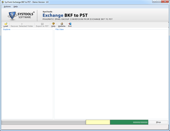 Guide to migrate exchange BKF to PST