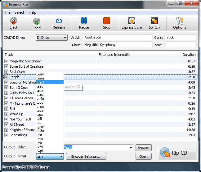 Express Rip Plus CD Ripper