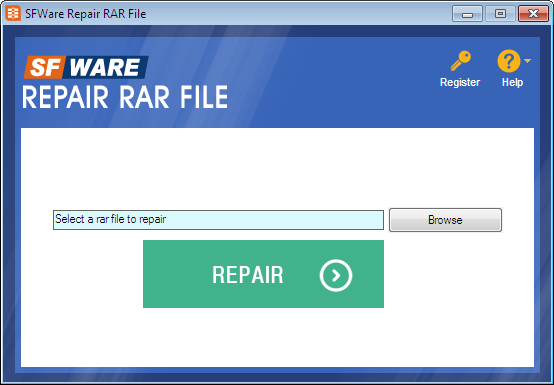 SFWare Repair RAR File