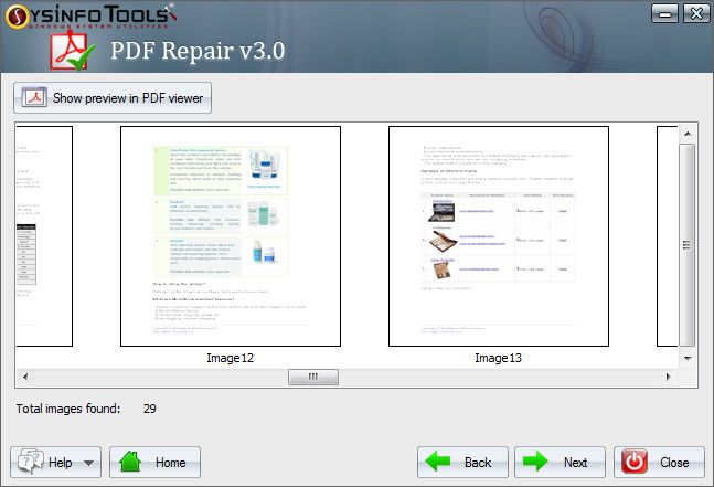 PDF File Repair