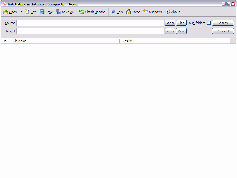 Batch Access Database Compactor