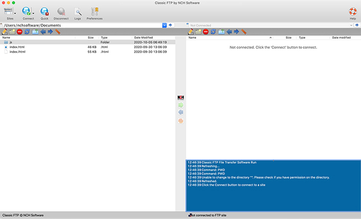Classic FTP for Mac
