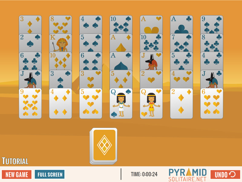 Egyptian Golf Solitaire