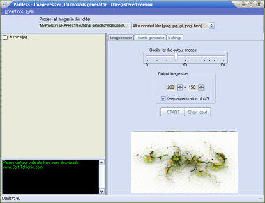 painless - The batch image resizer