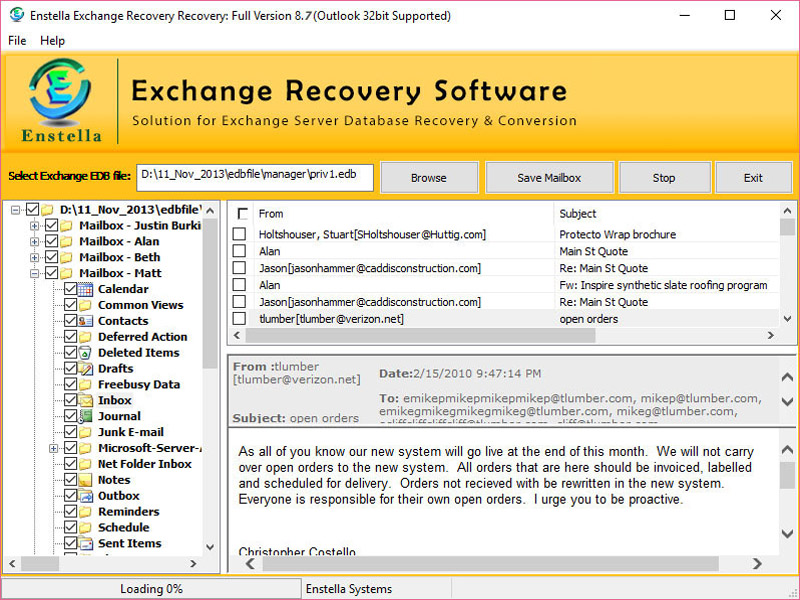 recover edb file to pst, edb file recovery , recover email from edb file, edb to pst recovery 