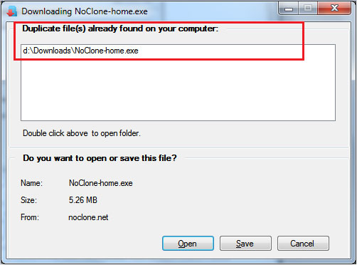 NoClone Home - Duplicate File Finder