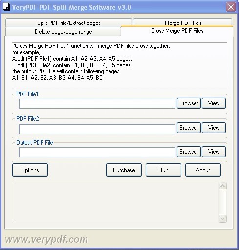 VeryPDF PDF Split Merge
