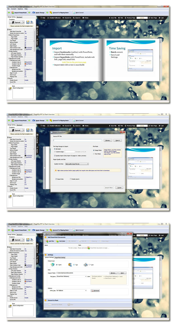 PageFlip PPT to Flash
